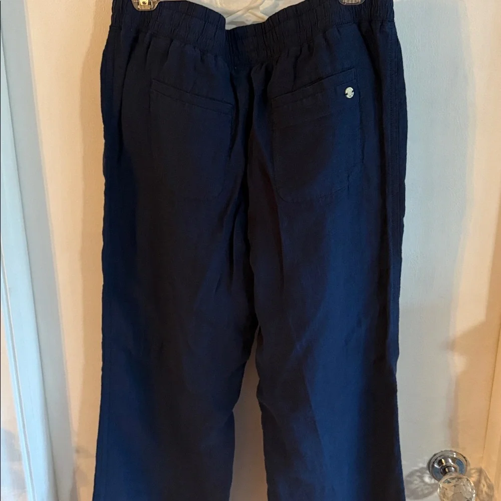 Lilly Pulitzer Blue Wide Leg Trousers - Picture 5 of 5